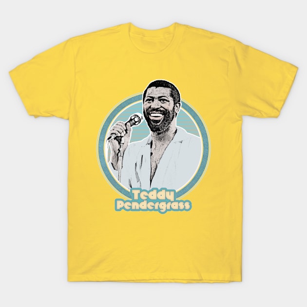 Teddy Pendergrass /// 80s Retro Soul Fan Design T-Shirt by DankFutura